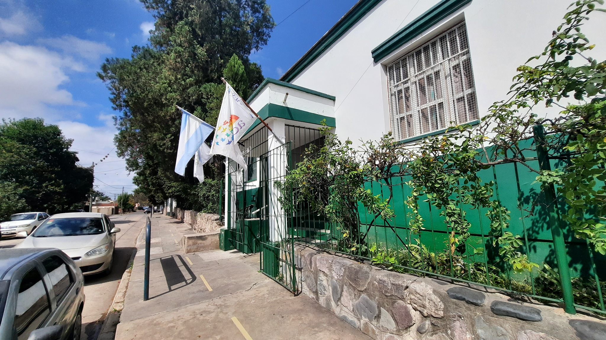 Fachada del Colegio Secundario Pablo Pizzurno